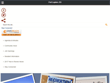 Tablet Screenshot of fortlupton.org